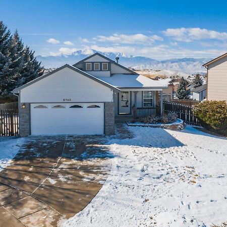 Cozy 4Br House With Peak Views In Colorado Springs Villa Exterior photo